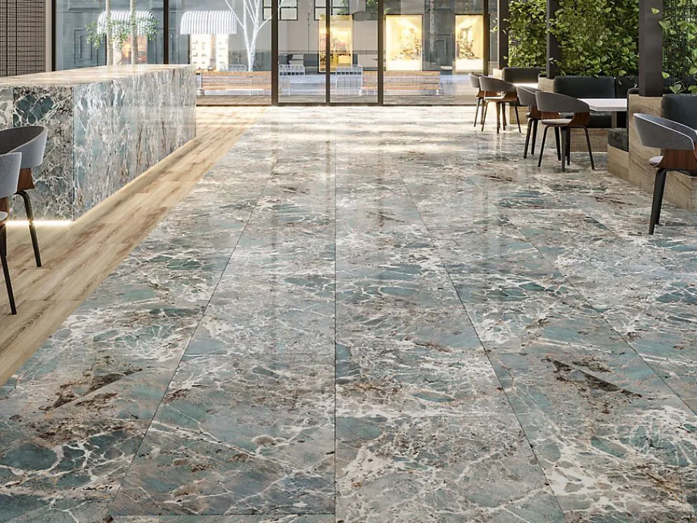 Limcaro Carrelage Sol Effet Marbre|Carrelage Sol Pour Salle De Bains<Carrelage sol / mur effet marbre FIROZA l.60 x L.120 cm Brillant