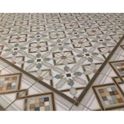 Aelle Carrelage Carrelage sol / mur effet béton blanc 80x80 cm RIFT BLANCO- Carrelage Sol Effet Béton