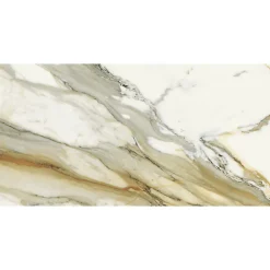 Aelle Carrelage Carrelage Sol Effet Marbre|Carrelage Sol Pour Pièce À Vivre<Carrelage sol / mur effet marbre beige et gris 60x120 cm - SCULTOREA calacatta vena antica J401