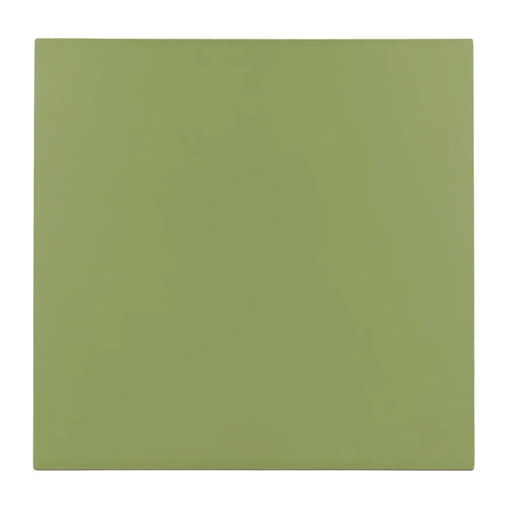 Aelle Carrelage Carrelage sol / mur effet ciment uni vert 20x20 cm RIVOLI GREEN 30716- Carrelage Sol Pour Cuisine