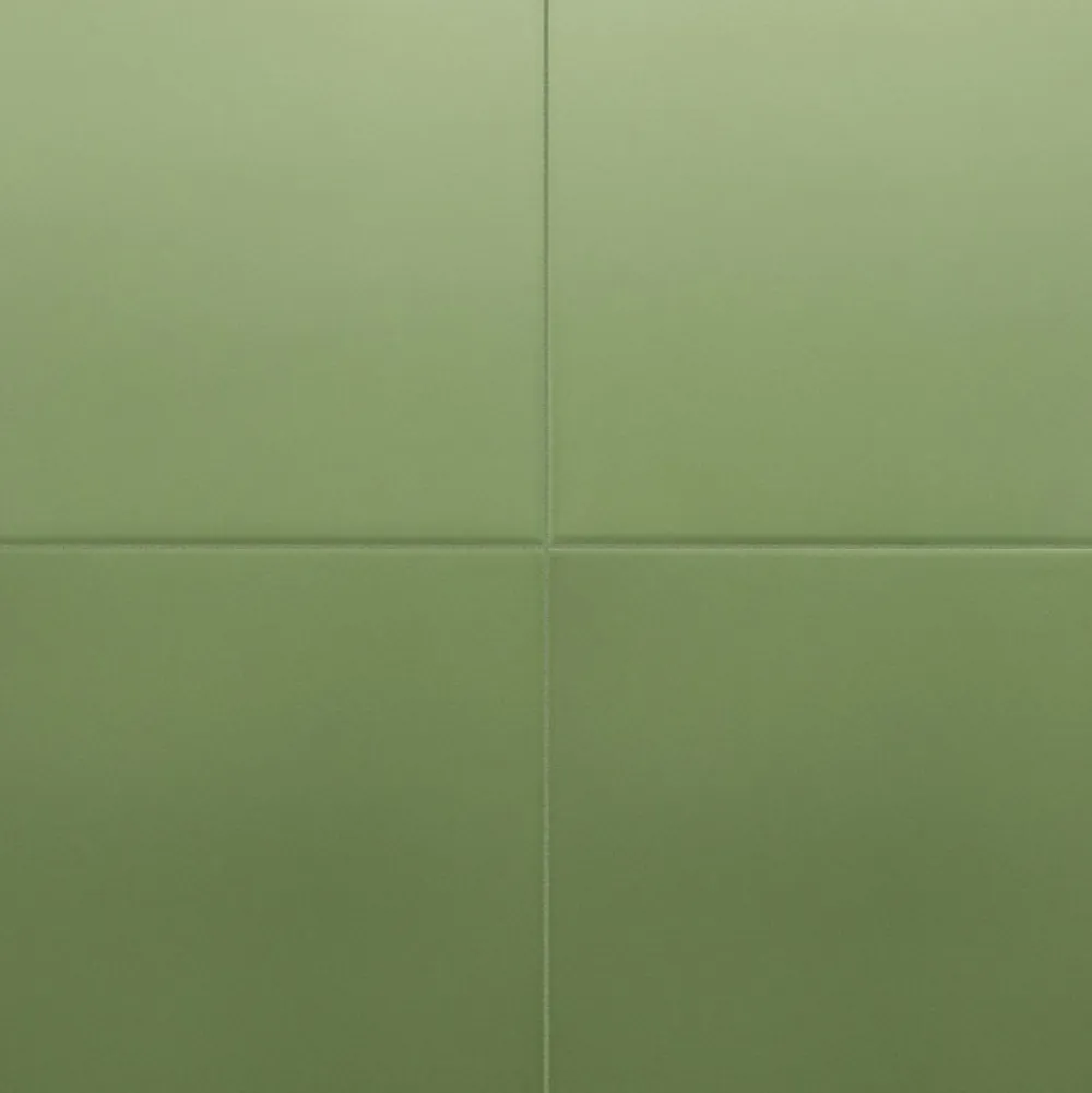 Aelle Carrelage Carrelage sol / mur effet ciment uni vert 20x20 cm RIVOLI GREEN 30716- Carrelage Sol Pour Cuisine