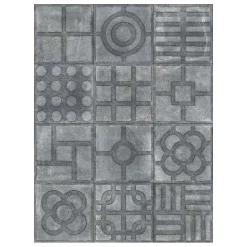 Eiffel art construction Carrelage sol / mur effet ciment 20x20 cm WORLD STREETS PAULISTA GRAFITO- Carrelage Sol Effet Carreaux De Ciment