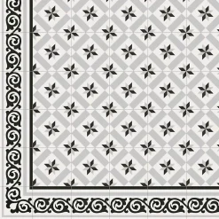 Aelle Carrelage Carrelage Sol Pour Cuisine|Carrelage Sol Effet Carreaux De Ciment<Carrelage sol / mur effet ciment 20x20 cm 1900 GIBERT 3 ANGLE