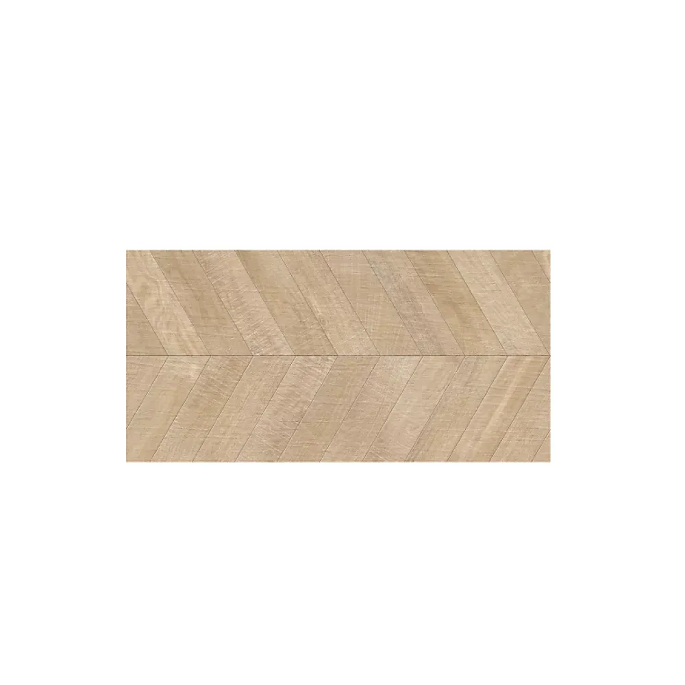 Eiffel art construction Carrelage sol / mur effet bois design chevron 60x120 cm ARTWOOD CHEVRON MAPPLE (vendu par boite de 1.44m2)- Carrelage Sol Effet Bois|Carrelage Sol Pour Pièce À Vivre