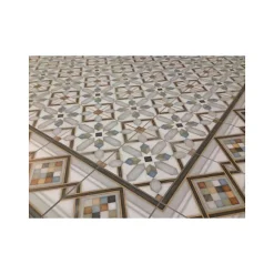 Aelle Carrelage Carrelage Sol Effet Carreaux De Ciment<Carrelage sol / mur effet ciment 20x20 cm VODEVIL POMBO 2 BORDURE