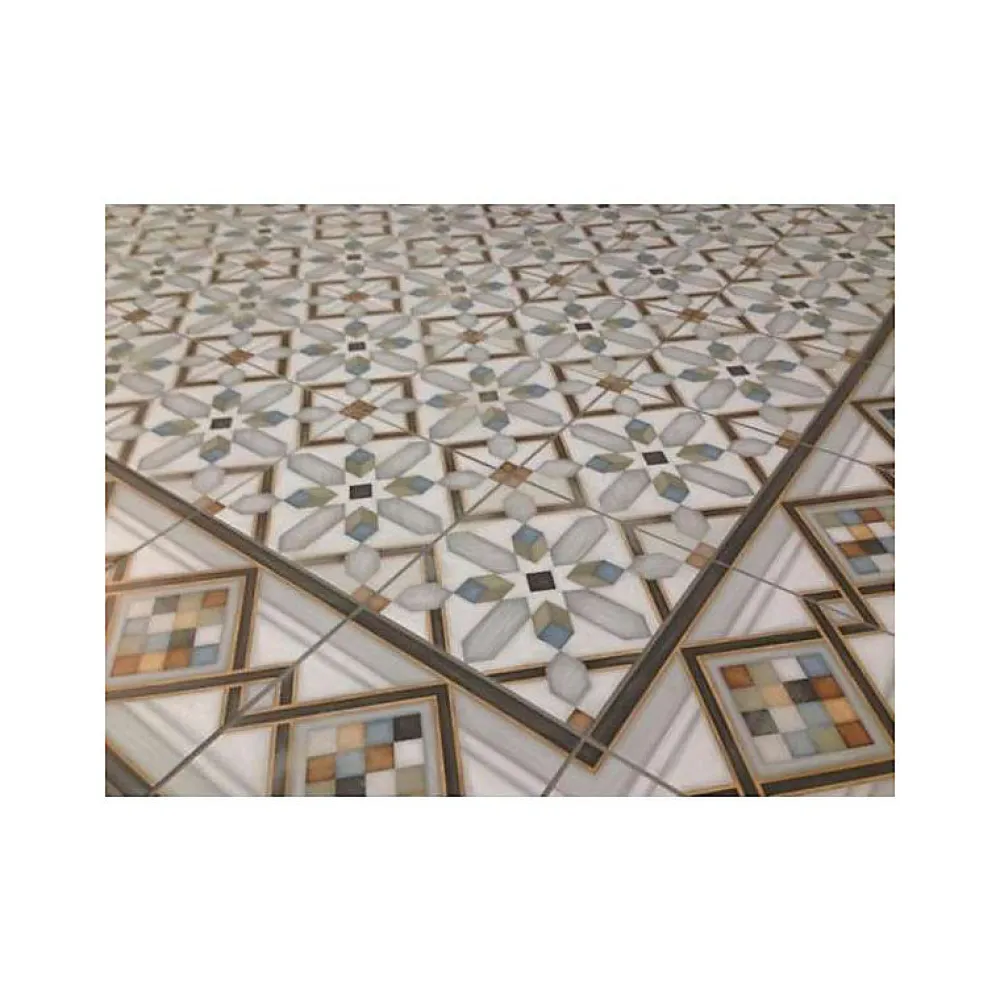 Aelle Carrelage Carrelage Sol Effet Carreaux De Ciment<Carrelage sol / mur effet ciment 20x20 cm VODEVIL POMBO 2 BORDURE