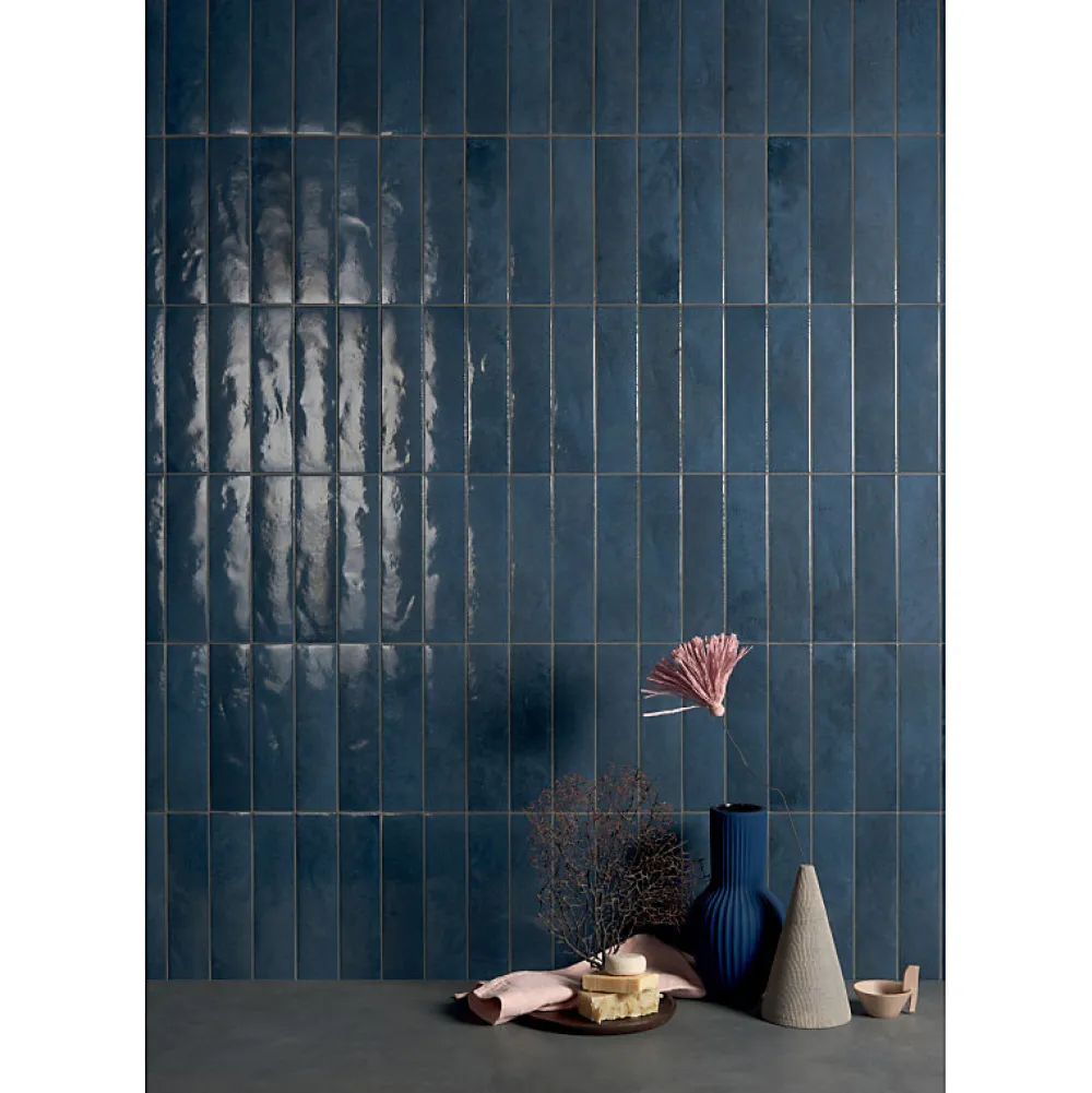Aelle Carrelage Faïence Pour Douche|Faïence Pour Salle De Bains<Carrelage sol / mur faience effet zellige bleu foncé - Miniature SODA Blu Galassia J381