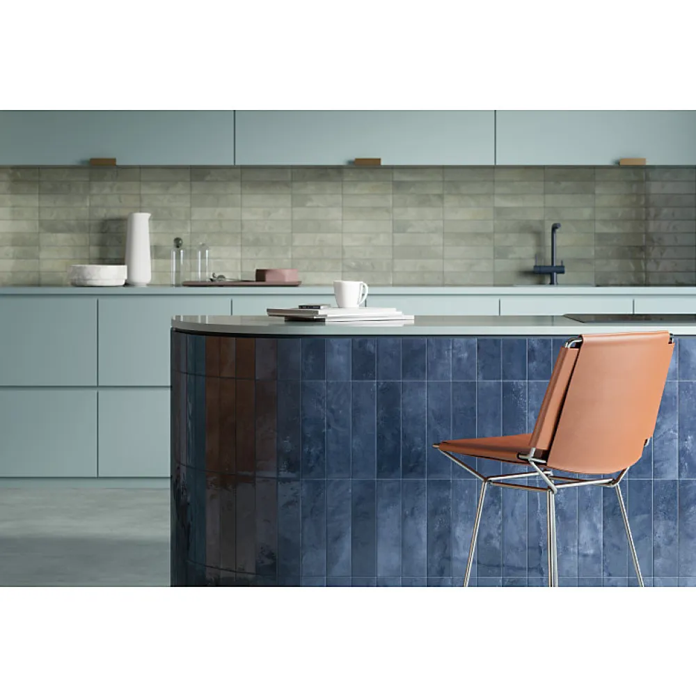 Aelle Carrelage Faïence Pour Douche|Faïence Pour Salle De Bains<Carrelage sol / mur faience effet zellige bleu foncé - Miniature SODA Blu Galassia J381
