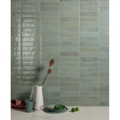 Aelle Carrelage Faïence Pour Wc|Faïence Pour Pièce À Vivre<Carrelage sol / mur faience effet zellige vert - Miniature SODA Verde Perla J376