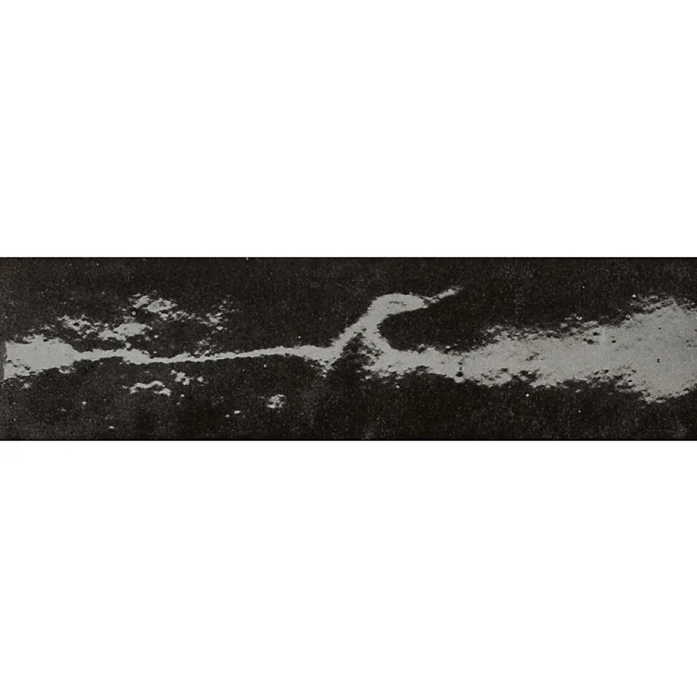 Aelle Carrelage Carrelage sol / mur faience effet zellige noir - Miniature SODA Nero Magma J382- Faïence Unie