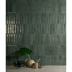 Aelle Carrelage Carrelage sol / mur faience effet zellige vert foncé - Miniature SODA Verde Malva J378- Faïence Pour Wc|Faïence Unie