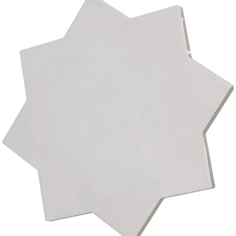 Aelle Carrelage Carrelage sol / mur forme étoile 16,8x16,8 cm KASBAH STAR SMOKE- Carrelage Sol Pour Wc|Carrelage Sol Uni