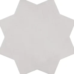 Aelle Carrelage Carrelage sol / mur forme étoile 16,8x16,8 cm KASBAH STAR SMOKE- Carrelage Sol Pour Wc|Carrelage Sol Uni