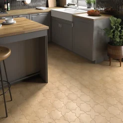 Aelle Carrelage Carrelage sol / mur forme étoile 16,8x16,8 cm KASBAH STAR FAWN- Carrelage Sol Uni|Carrelage Sol Pour Wc