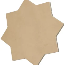 Aelle Carrelage Carrelage sol / mur forme étoile 16,8x16,8 cm KASBAH STAR FAWN- Carrelage Sol Uni|Carrelage Sol Pour Wc
