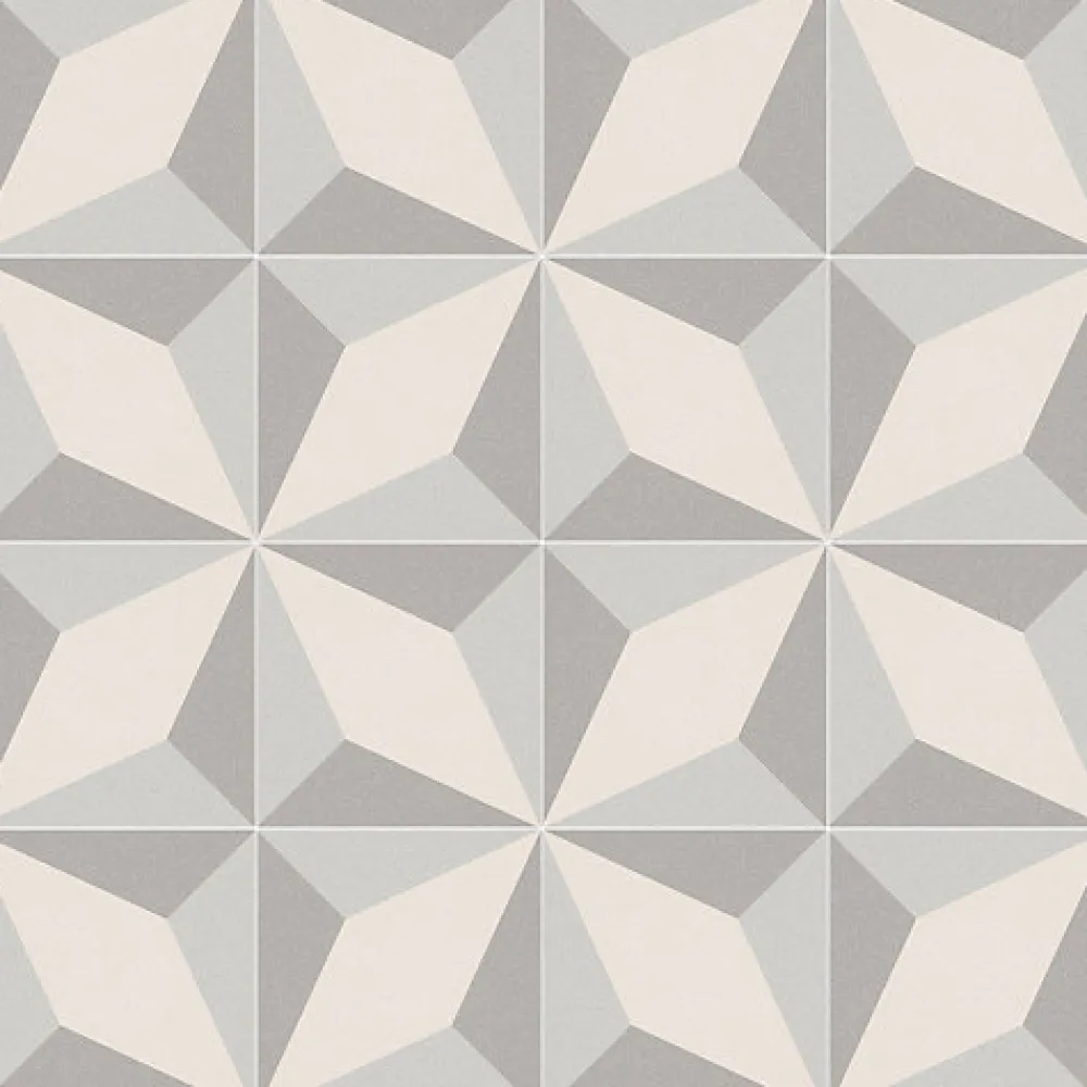 Aelle Carrelage Carrelage Sol Uni|Carrelage Sol Pour Wc<Carrelage sol / mur hexagonal à motif coloré 17,5x20 cm COIMBRA BELLA BLUE 30658