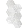 Aelle Carrelage Carrelage Sol Uni|Carrelage Sol Pour Wc<Carrelage sol / mur hexagonal motif patchwork 26,23 cm ALCHIMIA ARS MIX1