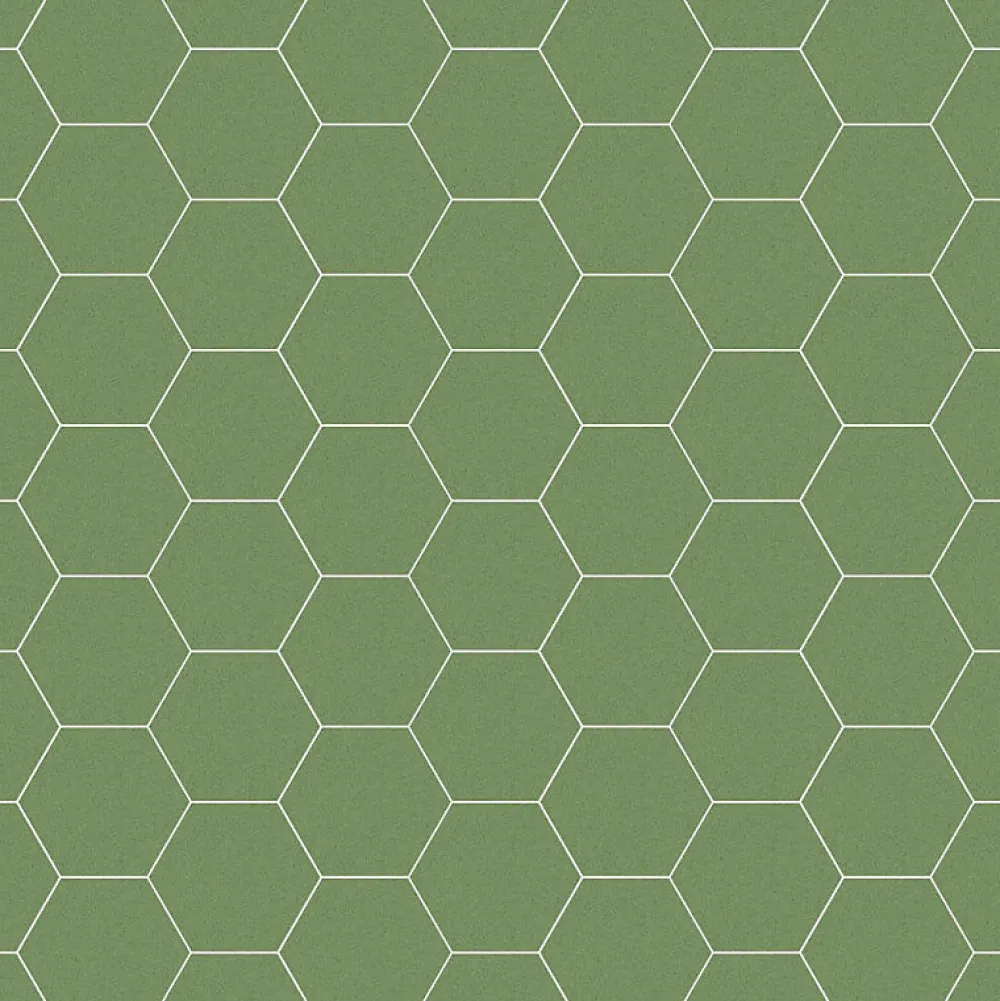 Eiffel art construction Carrelage Sol Effet Terrazzo|Carrelage Sol Pour Cuisine<Carrelage sol / mur hexagonal effet terrazzo grand format vert 51,9x59,9 cm MICRA Hexagono Verde