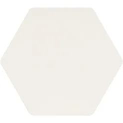 Aelle Carrelage Carrelage Sol Uni|Carrelage Sol Pour Wc<Carrelage sol / mur hexagonal blanc 17x15 cm MINIMA8.6 BIANCO
