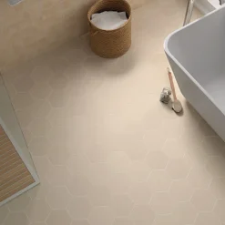 Aelle Carrelage Carrelage Sol Uni|Carrelage Sol Pour Wc<Carrelage sol / mur hexagonal blanc 17x15 cm MINIMA8.6 BIANCO