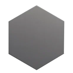 Aelle Carrelage Carrelage Sol Uni<Carrelage sol / mur hexagonal uni noir 17,5x20 cm COIMBRA BLACK 30635