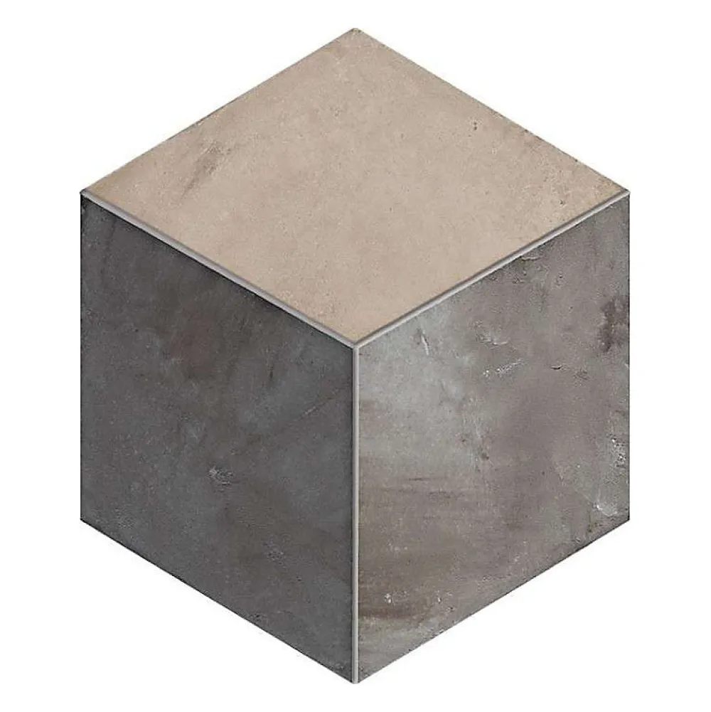 Eiffel art construction Carrelage sol / mur hexagonal effet ciment motif cube 25 x 21.6 cm TERRA ROMBO HEXAGONAL- Carrelage Sol Pour Wc|Carrelage Sol Uni