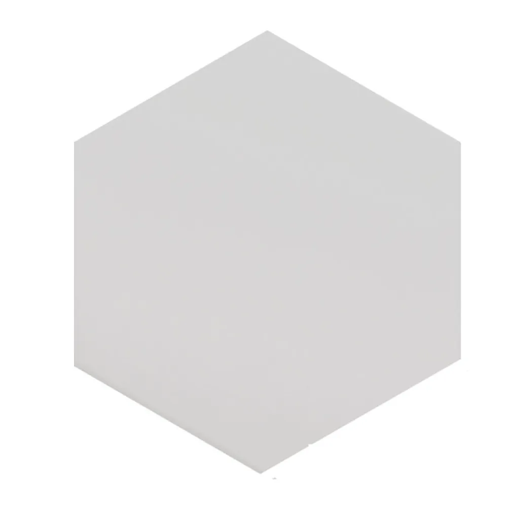 Aelle Carrelage Carrelage sol / mur hexagonal uni gris 17,5x20 cm COIMBRA OXFORD GRAY 30632- Carrelage Sol Uni