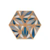 Eiffel art construction Carrelage sol / mur hexagonal effet ciment 25x21,6 cm TERRACRETA Dipinto Chamotte(vendu par boite de 1.18m2)- Carrelage Sol Effet Carreaux De Ciment|Carrelage Sol Pour Cuisine