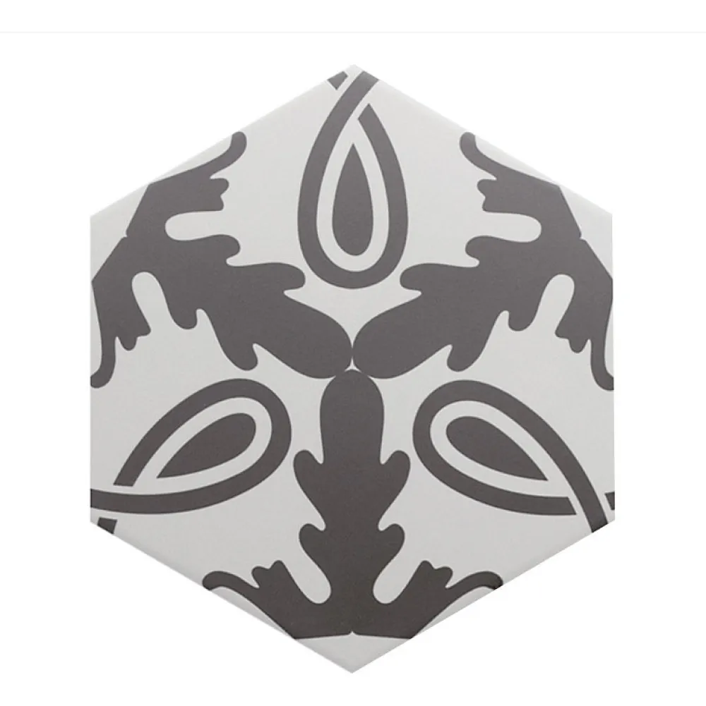 Aelle Carrelage Carrelage sol / mur hexagonal à motif coloré 17,5x20 cm COIMBRA ETERNA 30660- Carrelage Sol Pour Wc|Carrelage Sol Uni
