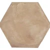 Aelle Carrelage Carrelage Sol Effet Carreaux De Ciment<Carrelage sol / mur hexagonal effet ciment 25 x 21.6 cm TERRA OCRA HEXAGONAL