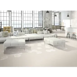Aelle Carrelage Carrelage sol / mur moderne 60x60 cm NEUTRAL WHITE- Carrelage Sol Uni
