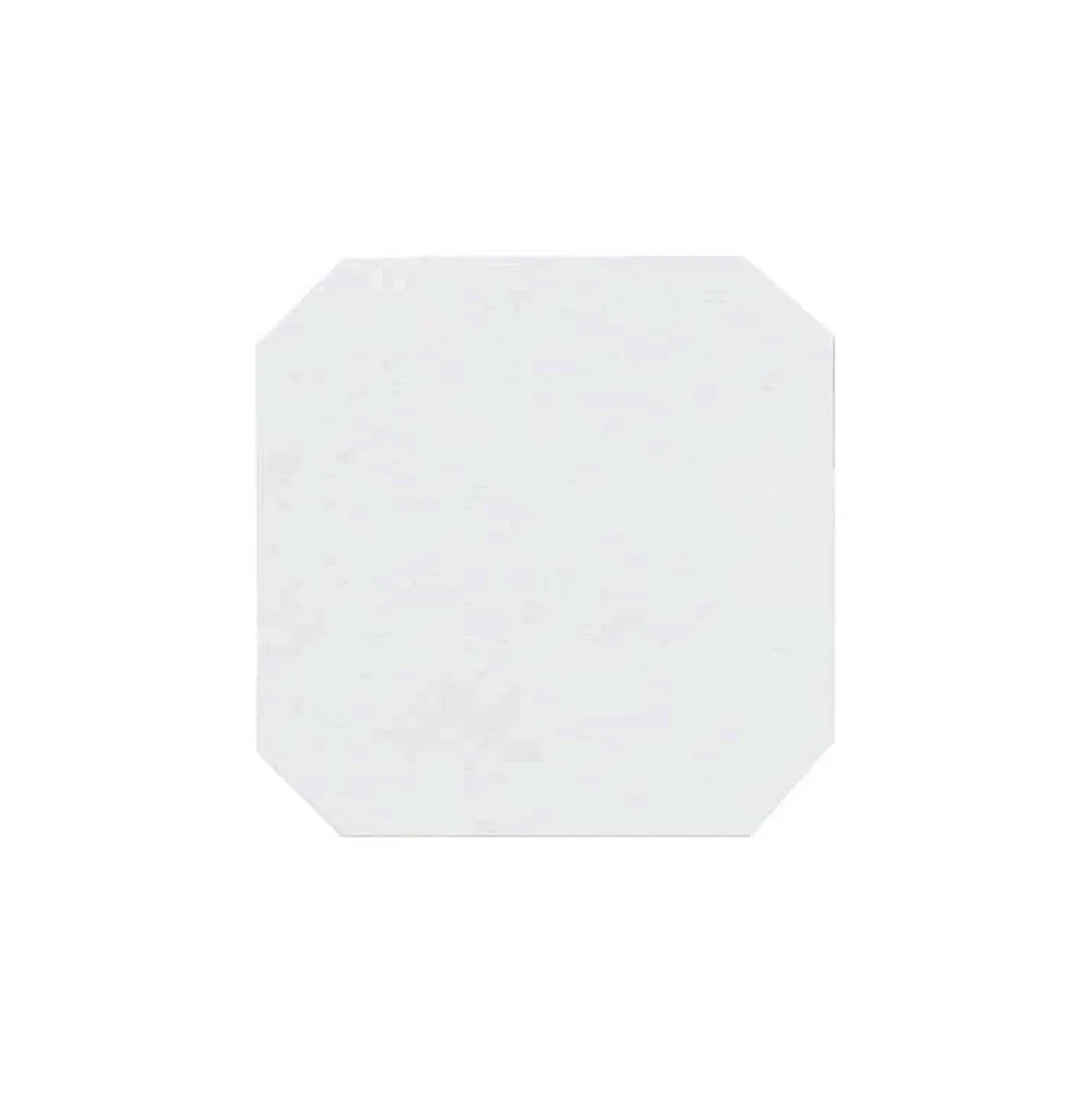 Aelle Carrelage Carrelage Sol Uni|Carrelage Sol Pour Wc<Carrelage sol / mur octogone 31,6x31,6 cm uni blanc OCTOGONE ALASKA