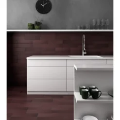 Aelle Carrelage Carrelage sol / mur pose baton rompu chevron uni rouge bordeaux terre cuite mate STROMBOLI OXBLOOD- Carrelage Sol Uni