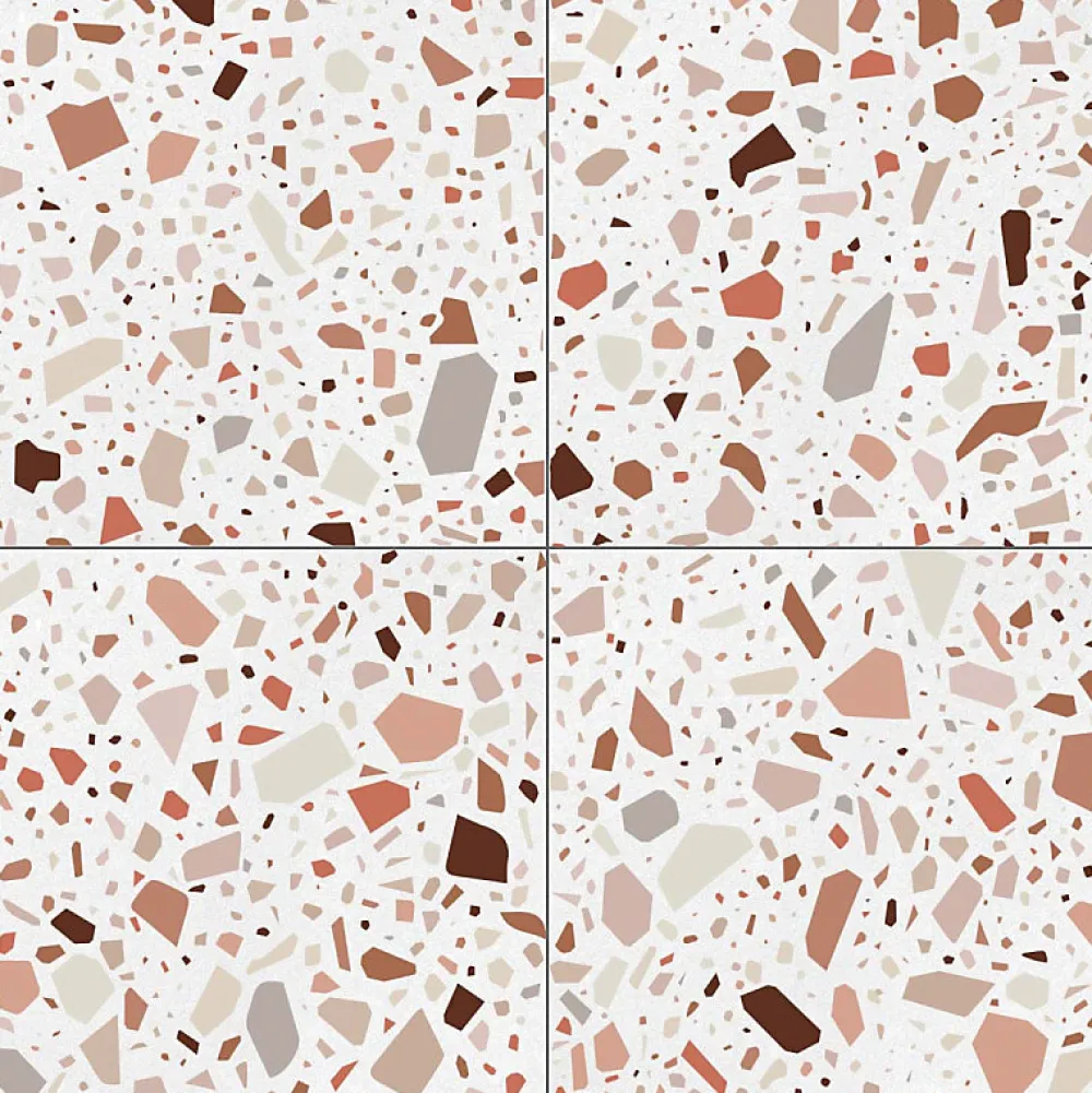 Aelle Carrelage Carrelage Sol Effet Terrazzo<Carrelage sol / mur terrazzo multicouleur 18,6x18,6 cm CONFETTI BIANCO COTTO