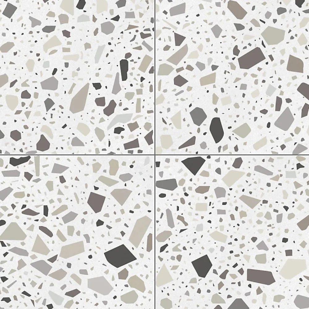 Aelle Carrelage Carrelage sol / mur terrazzo multicouleur 18,6x18,6 cm CONFETTI BIANCO BEIGE- Carrelage Sol Effet Terrazzo|Carrelage Sol Pour Cuisine