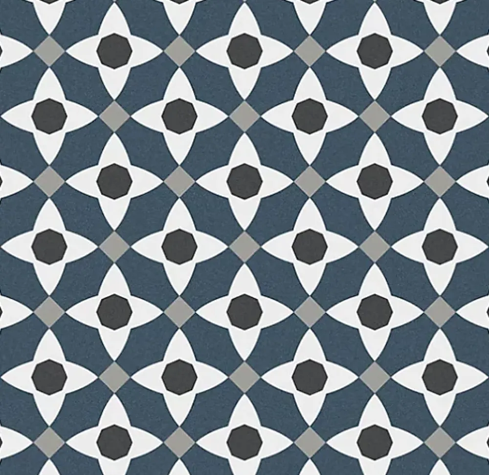 Reflex Boutique Carrelage sol effet carreaux de ciment Classico manila cold 20x20 cm - Réflex boutique- Carrelage Sol Effet Carreaux De Ciment|Carrelage Sol Pour Cuisine