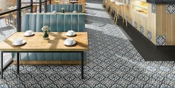 Reflex Boutique Carrelage sol effet carreaux de ciment Richelieu london 20x20 cm -- Carrelage Sol Effet Carreaux De Ciment