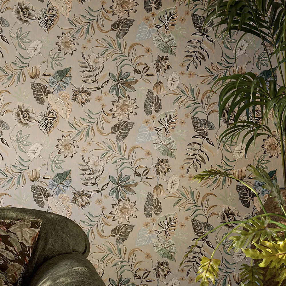 Carrelage sol et mur beige mat Jungle 60 x 120 cm- Carrelage Sol Avec Motif|Carrelage Mural Avec Motif