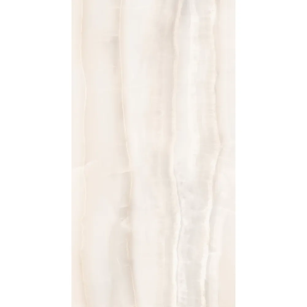 Carrelage sol et mur blanc brillant Onyx 60 x 120 cm- Carrelage Mural Pour Pièce À Vivre|Carrelage Mural Effet Marbre