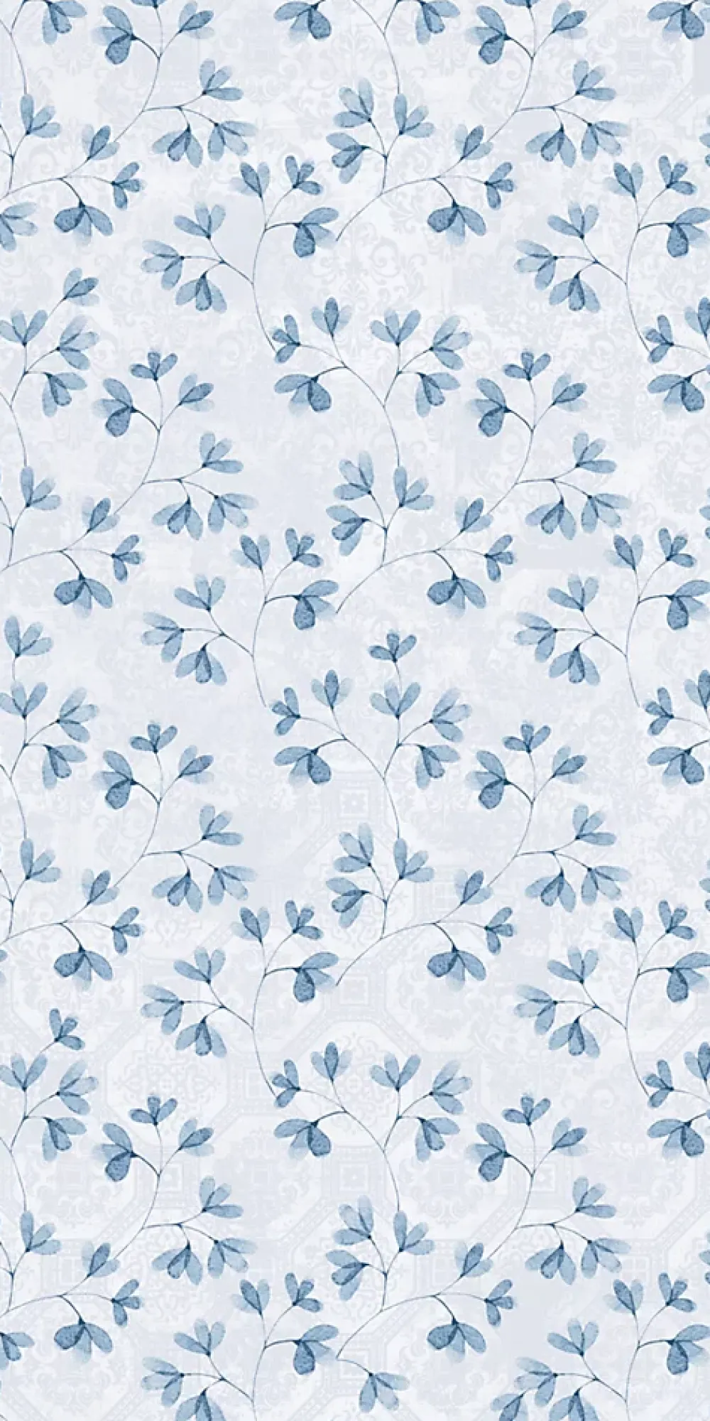 Carrelage Sol Avec Motif|Carrelage Mural Avec Motif<Carrelage sol et mur bleu Floral 60 x 120 cm