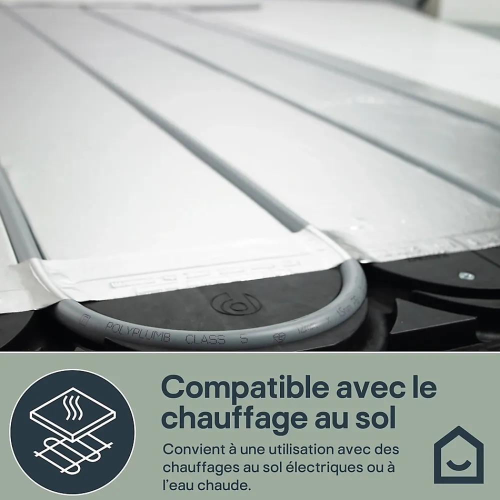 GoodHome Carrelage sol et mur effet marbre blanc et rouge brillant L.60,8 x l.60,8 cm x ép.8,5 mm, Aruma- Carrelage Mural Effet Marbre|Carrelage Mural Pour Salle De Bains