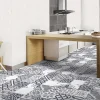 Carrelage Mural Effet Carreaux De Ciment|Carrelage Mural Pour Cuisine<Carrelage sol et mur effet carreaux de ciment tons gris L.45 x l.45 cm x ép. 8,5 mm, Delicati