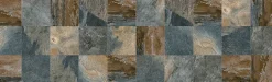 Carrelage sol et mur effet pierre oxydée L.20 x l.20 cm x ép.9,5 mm, Denali- Carrelage Mural Pour Wc|Carrelage Mural Pour Cuisine