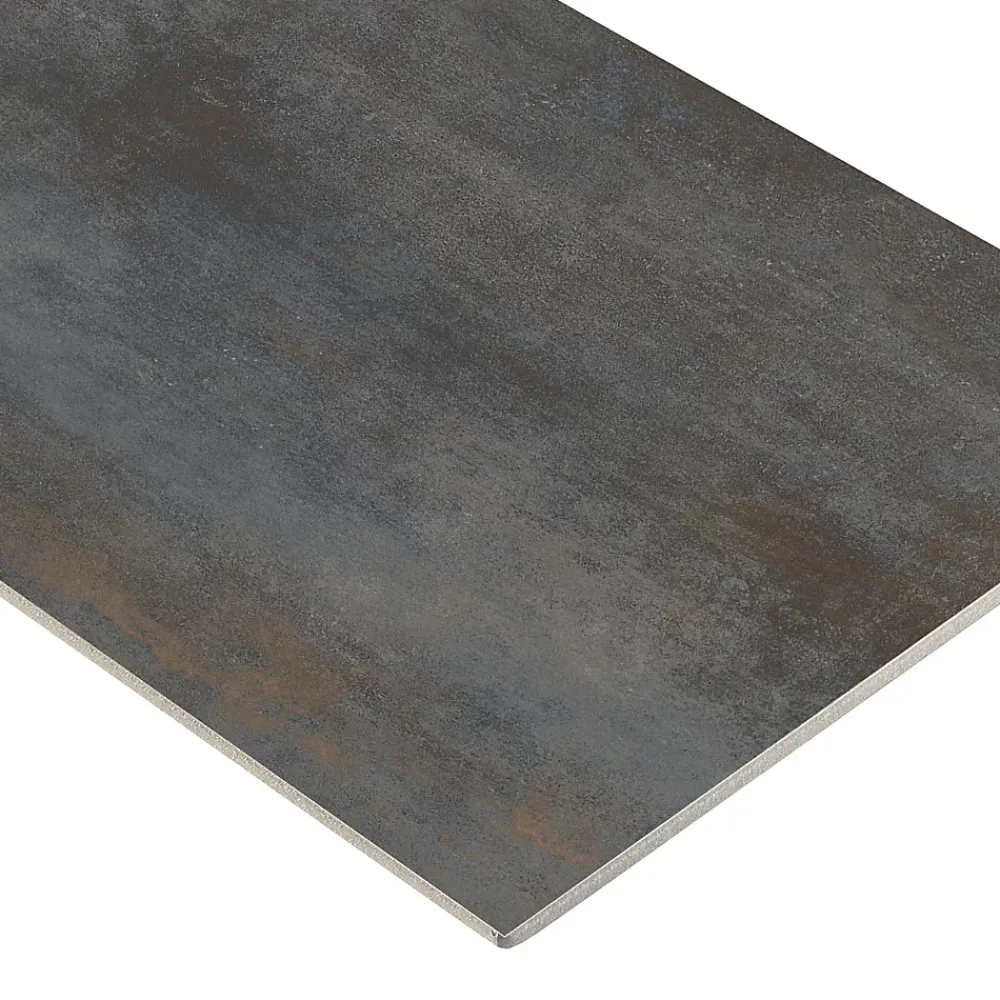 Gresmalt Carrelage Mural Effet Béton|Carrelage Sol Effet Béton<Carrelage sol et mur en grès cérame émaillé effet béton noir mat oxydé L.60 x l.30 cm x ép.7,4 mm, Upper