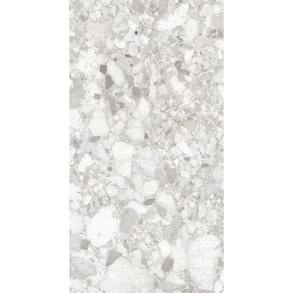Carrelage Mural Effet Pierre|Carrelage Sol Effet Pierre<Carrelage sol et mur gris mat Breccia 60 x 120 cm