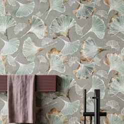 Carrelage Sol Avec Motif|Carrelage Mural Avec Motif<Carrelage sol et mur gris mat Jungle 60 x 120 cm