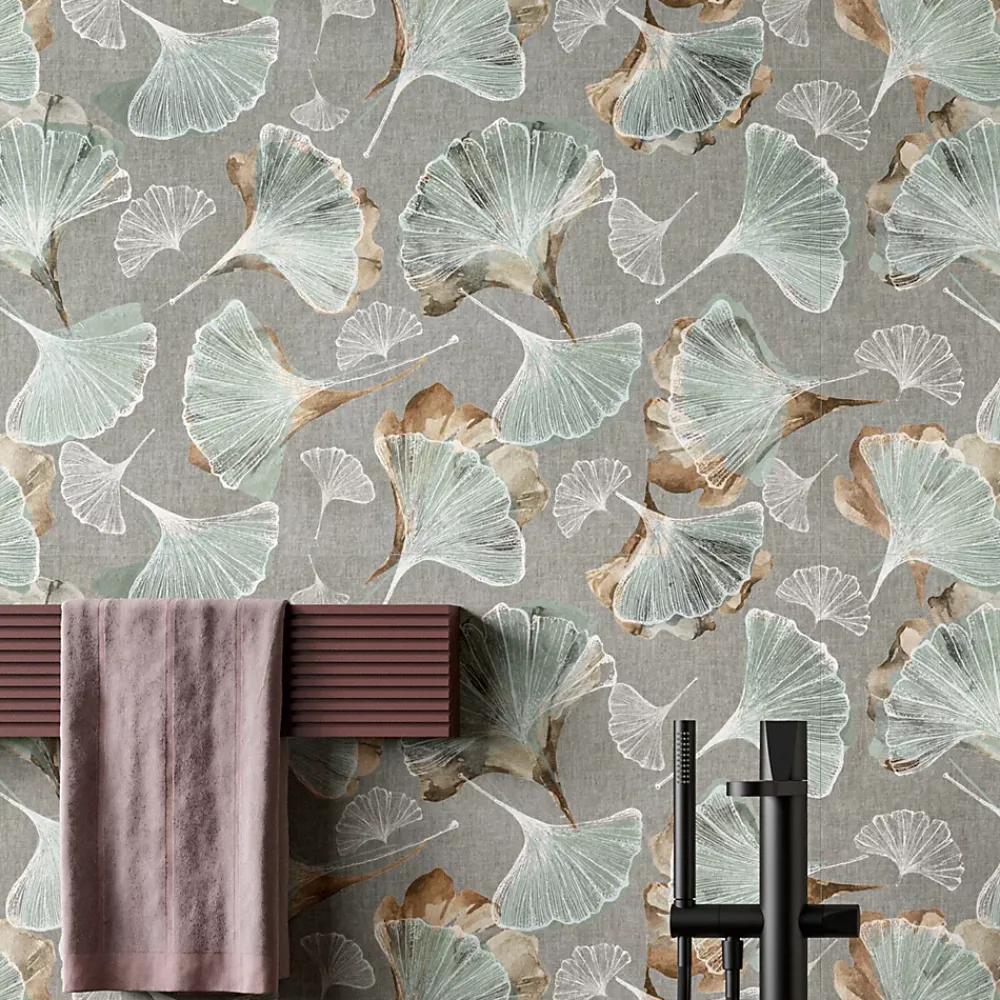 Carrelage Sol Avec Motif|Carrelage Mural Avec Motif<Carrelage sol et mur gris mat Jungle 60 x 120 cm