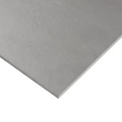 Ecoceramic Carrelage sol et mur intérieur gris moyen effet béton L.60 x l.60 cm x ép.9,5 mm, District- Carrelage Mural Effet Béton|Carrelage Mural Pour Cuisine
