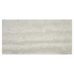 GoodHome Carrelage sol et mur intérieur gris clair effet pierre L.59,5 x l.29,5 cm x ép.8,7 mm, Kyat- Carrelage Mural Effet Pierre|Carrelage Sol Effet Pierre