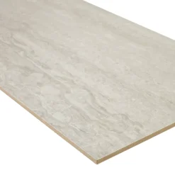 GoodHome Carrelage sol et mur intérieur gris clair effet pierre L.59,5 x l.29,5 cm x ép.8,7 mm, Kyat- Carrelage Mural Effet Pierre|Carrelage Sol Effet Pierre